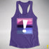 Omnisexual Pride Flag Exclamation Point Racerback Tank